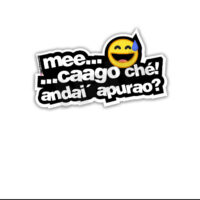 Me caago ché!  andai´apurao?