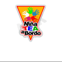 Sticker Niña TEA a Bordo