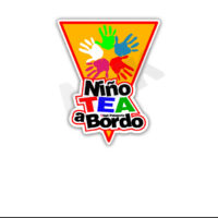 Sticker Niño TEA a Bordo
